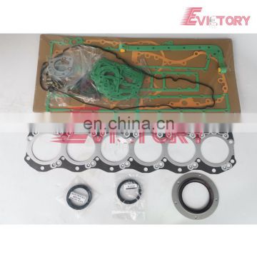 For MITSUBISHI 6D16T full complete gasket kit with cylinder head gasket