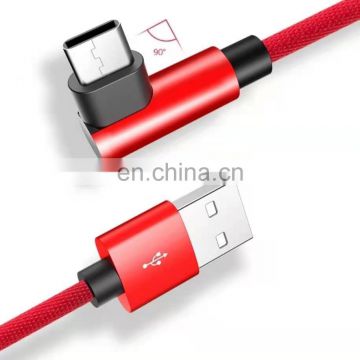 aluminum alloy elbow charging cable sale products micro USB charging cable