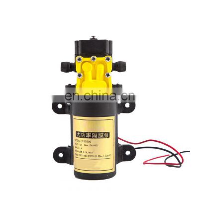 High Quality Dc12v 6L/Min Micro High Pressure Diaphragm 12V Dc Water Pump Sprayer Car Wash Agricultural Electric