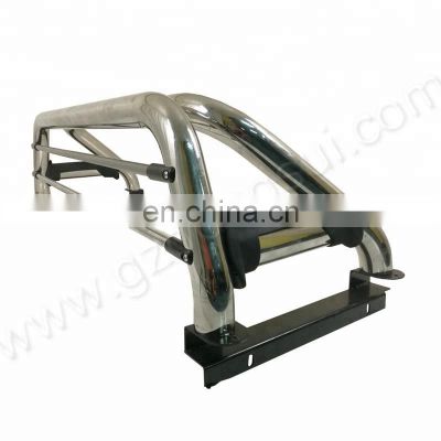 Car Accessories Pickup Stainless Steel 201 Roll Bar For Dmax 2012-2017