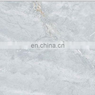 8mm thick grey color glazed marble porcelain ceramic tiles for floor and wall