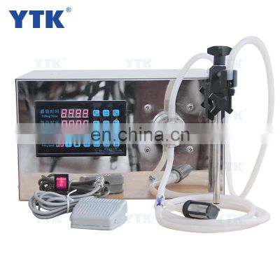 Semi Automatic Desktop Magnetic Pump Liquid Filling Machine Corrosive Liquid Filler Price