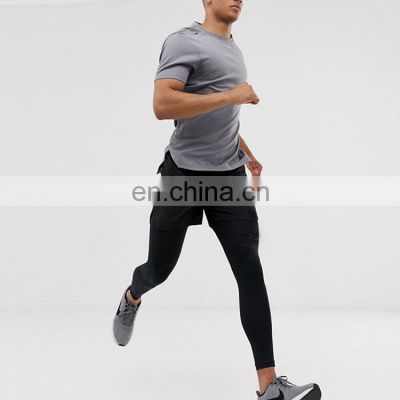 Yihao Wholesale OEM Fitness Quick Dry Sports T-Shirt For Men