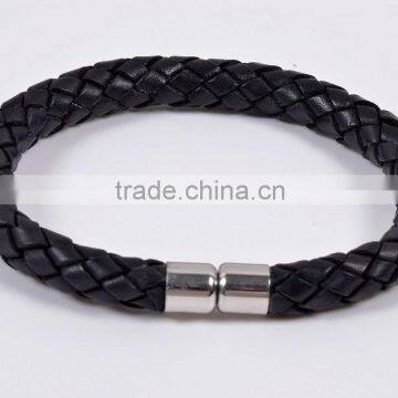 Leather Braided Leather Bracelet