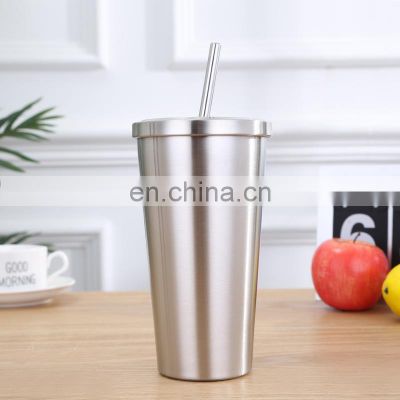 new style 14oz Double Wall Stemless Wine Tumbler Insulated stainless steel water bottle Wine Cup
