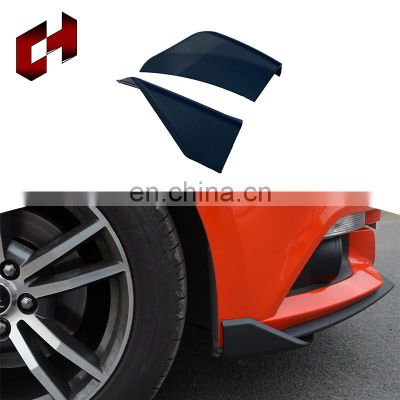 CH High Quality Water Proof Black ABS Auto Parts Car Side Bumper Side Skirts Front Winglets For Ford Mustang 2015-2017