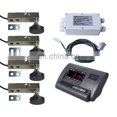 Floor Weighting scale accessories YZC-320C load cell with 12E indicator and junction box series  1T