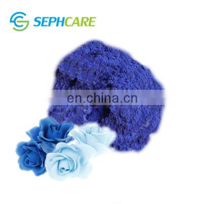 Food Coloring Blue Gardenia Powder, 100% Natural E30-100 Gardenia Blue Color