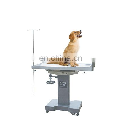 HC-R011 Dog Cat Surgical Medical Bed Veterinary Stainless Steel Table Vet Operation Bed