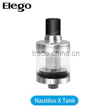 Elego wholesale Aspire Nautilus X tank 2ml with adjustable top airflow,nautilus X tank