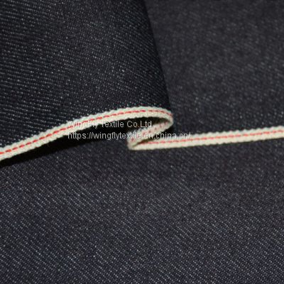 11.5oz Direct Factory Supply Cotton Elastic Selvedge Denim Fabric 32/33 