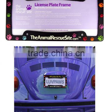 Car License Plate PVC Frames