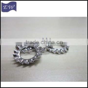 10mm stainless steel teeth lock washers (DIN6798A)
