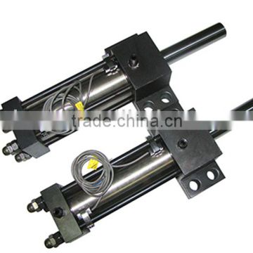 flange mounting pneumatic cylinder with magnetic switch