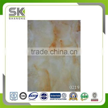 New material Indoor decorative pvc artificial marble wall panel,PVC marble sheet, PVC marble wall paneling