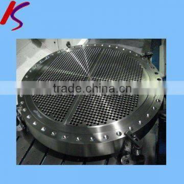 tube sheet and tube sheet drilling (for tube heat exchanger)