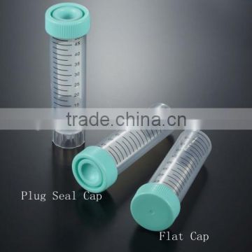 Laboratory 15ml Centrifuge Tubes with Plug Seal Cap in DNase RNase Free