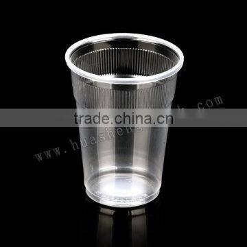 Clear 7oz disposable pp plastic eco-frindly tea cup