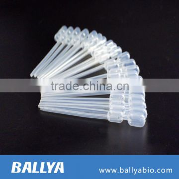 Plastic transfer pipette/plastic disposable pipette