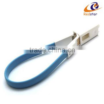 High Speed Custom Keychain Shape Micro USB Data Cable