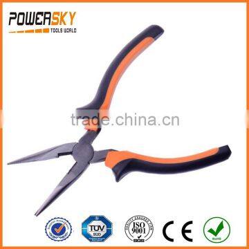 PVC plastic handle American combination pliers long nose pliers