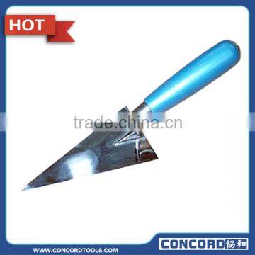 High Quality Italian pattern Bricklaying with silver blue wooden handle, stainless steel blade