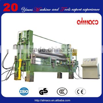 hydraulic types of plate bending 3 roller machine