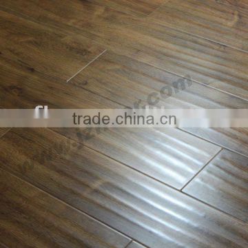 12mm decorative handscraped commercial laminated flooring