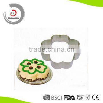 2015 New Baking pan cake pan baking frame clover