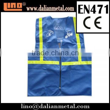 Blue Safety Reflective Vest with High Quality