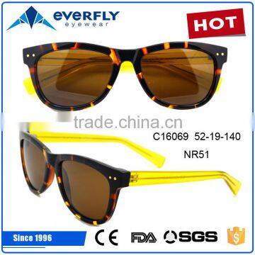 2016 fashion style New custom pc cheap sunglasses