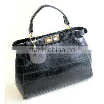 Croco Print Women Handbag Wholesale Bags with Cross-body