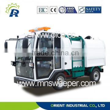 High quality OR-DT-A electric small garbage transportation truck with hydraulic system