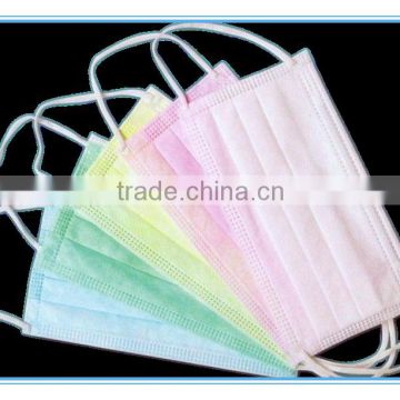 3-Ply Disposable Medical Non-Woven Dust Surgical Face Mask