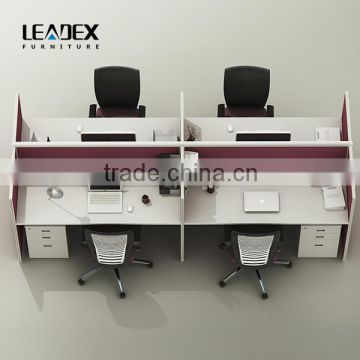 Modern office workstation for 4 people / 4 seater workstation