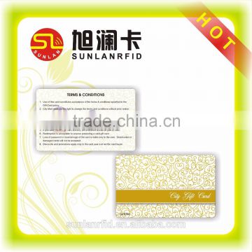 Frosted Laminated PET Mbossing Name Community 13.56MHZ RFID Card Encoder