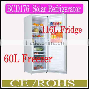 New design DC Compressor 12v/24v Solar Energy Fridge,Solar Freezer,Solar Refrigerator