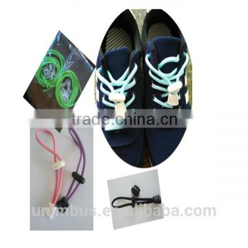 Locking Shoe Laces Elastic Shoelace Running/Jogging/Triathlon/Sports 120cm No Tie Shoe Laces