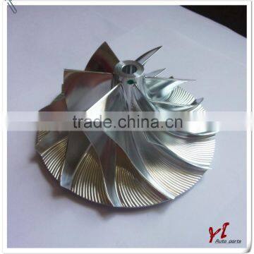 T91Billet Compressor Wheel impeller blade 409257-0001 Fit turbo/chra 465330/465456/465796/466035/466050/466056