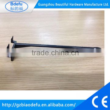 China-Factory Custom Black White Cardboard Plastic Hook