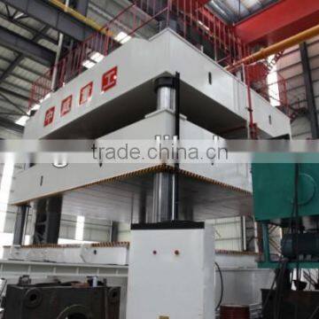 ZHONGWEI 5000t Four Column Deep Drawing Hydraulic Press for TUV ISO certification