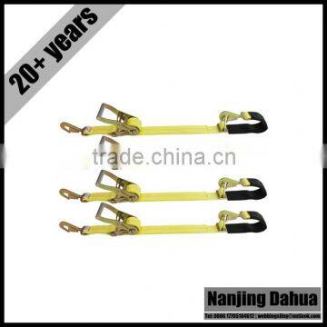 Since 1993 2" Auto Haulers Ratchet Strap w/ Built in Axle Strap