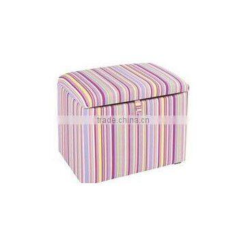 Fashion Fabric storage ottoman