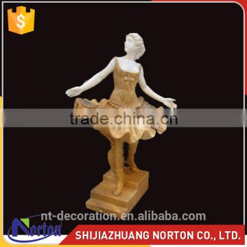 Goddness stone grave dancing girls statues for sale NTMS-054Y