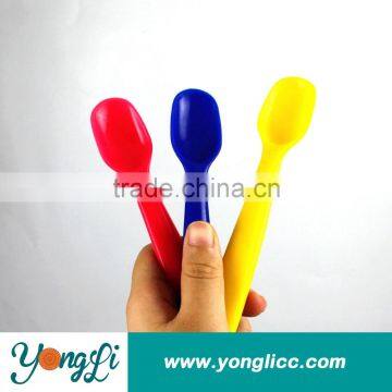 Colour Changing Safe Soft Baby Silicone Spoon For Children