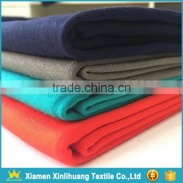 High Grade Breathable 30S 95% Rayon 5% Spandex Jersey Knit Fabric for Clothing
