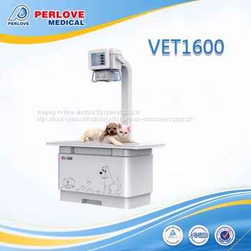 100mA X ray machine VET1600 for pet radiography