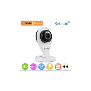 Sricam SP009 Cheapest Indoor  P2P Two Way Audio  720p HD Wireless Onvif Mini IP Camera