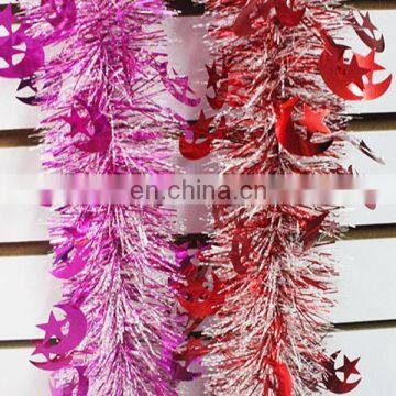 2014 new Iridescent Tinsel Curtain for home party decoration Christmas Decoration-Moon Star
