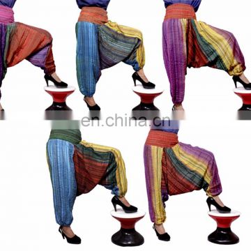 Harem Yoga Pants Trouser Baggy Gypsy Ginie Alibaba Trouser Aladdin elastic pant cotton gypsy yoga pant for wholesale Trouser